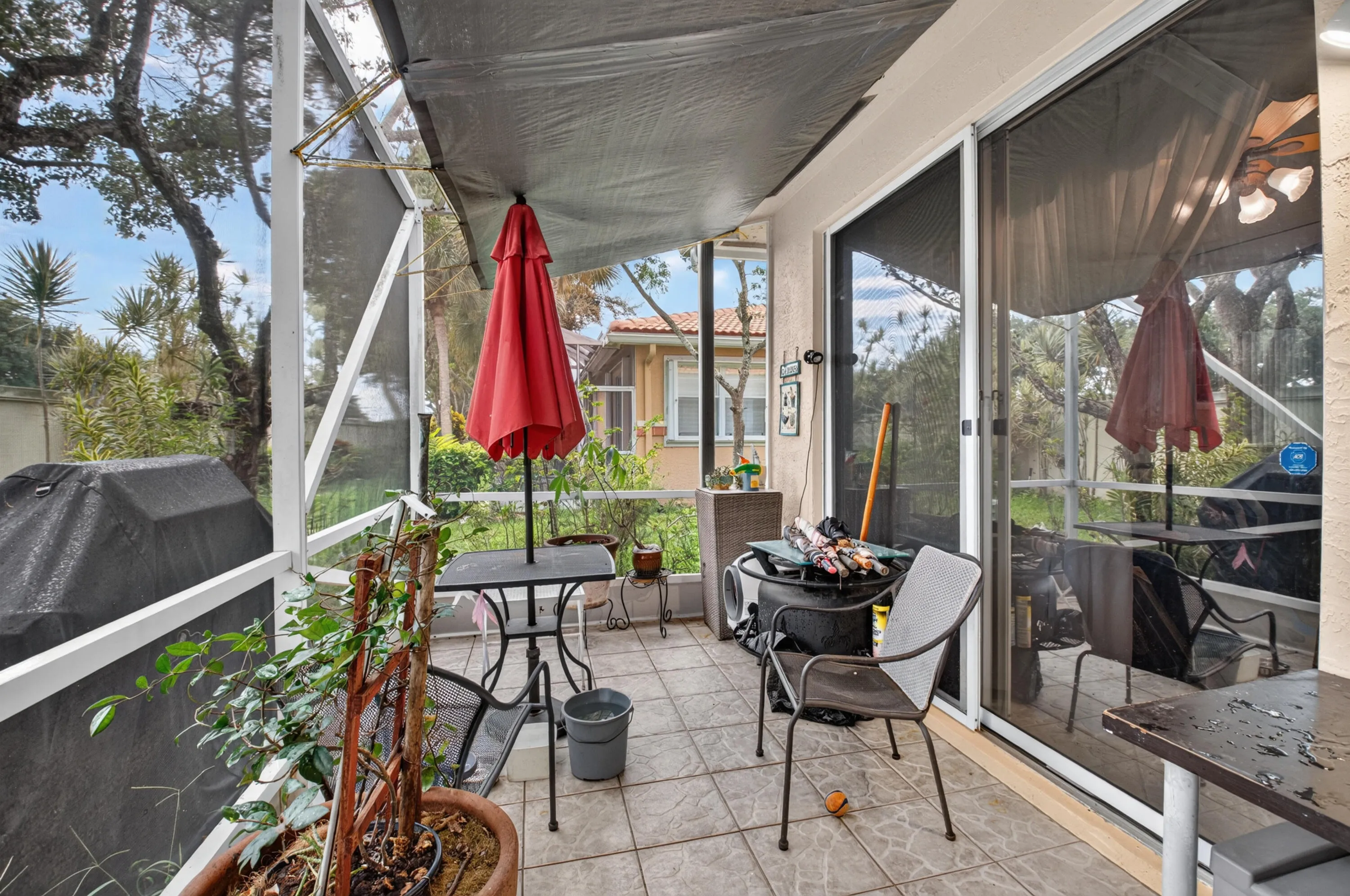 SCREENED PATIO