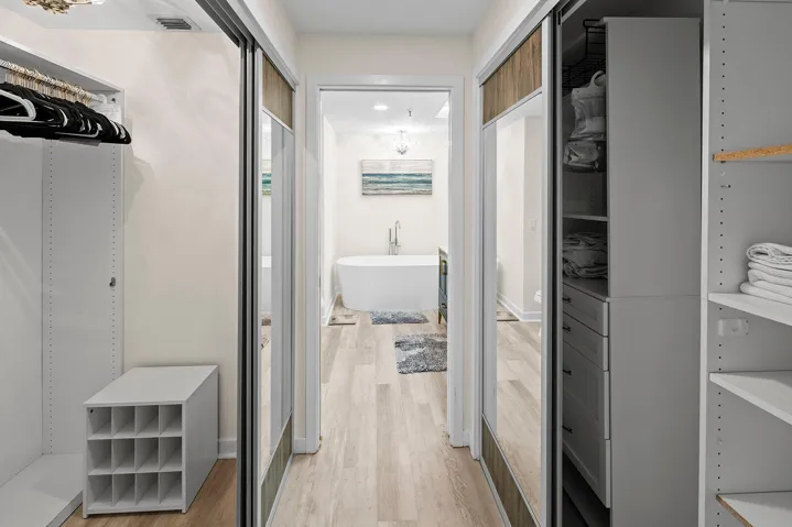 Primary closets