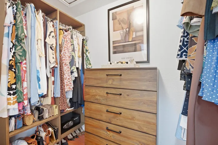 Built-ins plus a 2nd closet