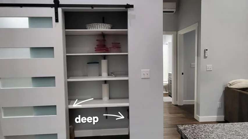 Pantry - slider door