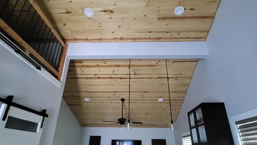 LR & Kit ceilings