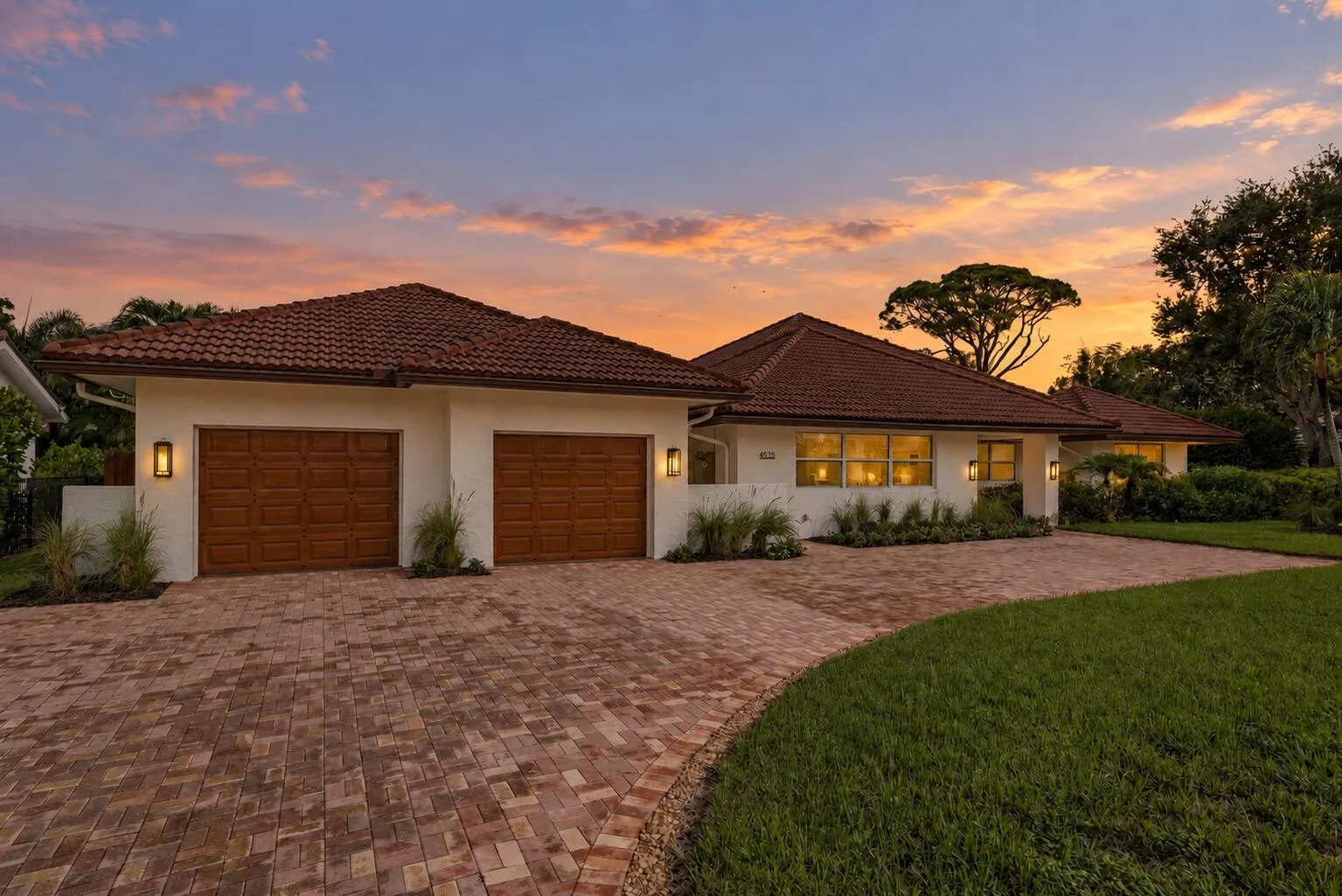 oak sunset