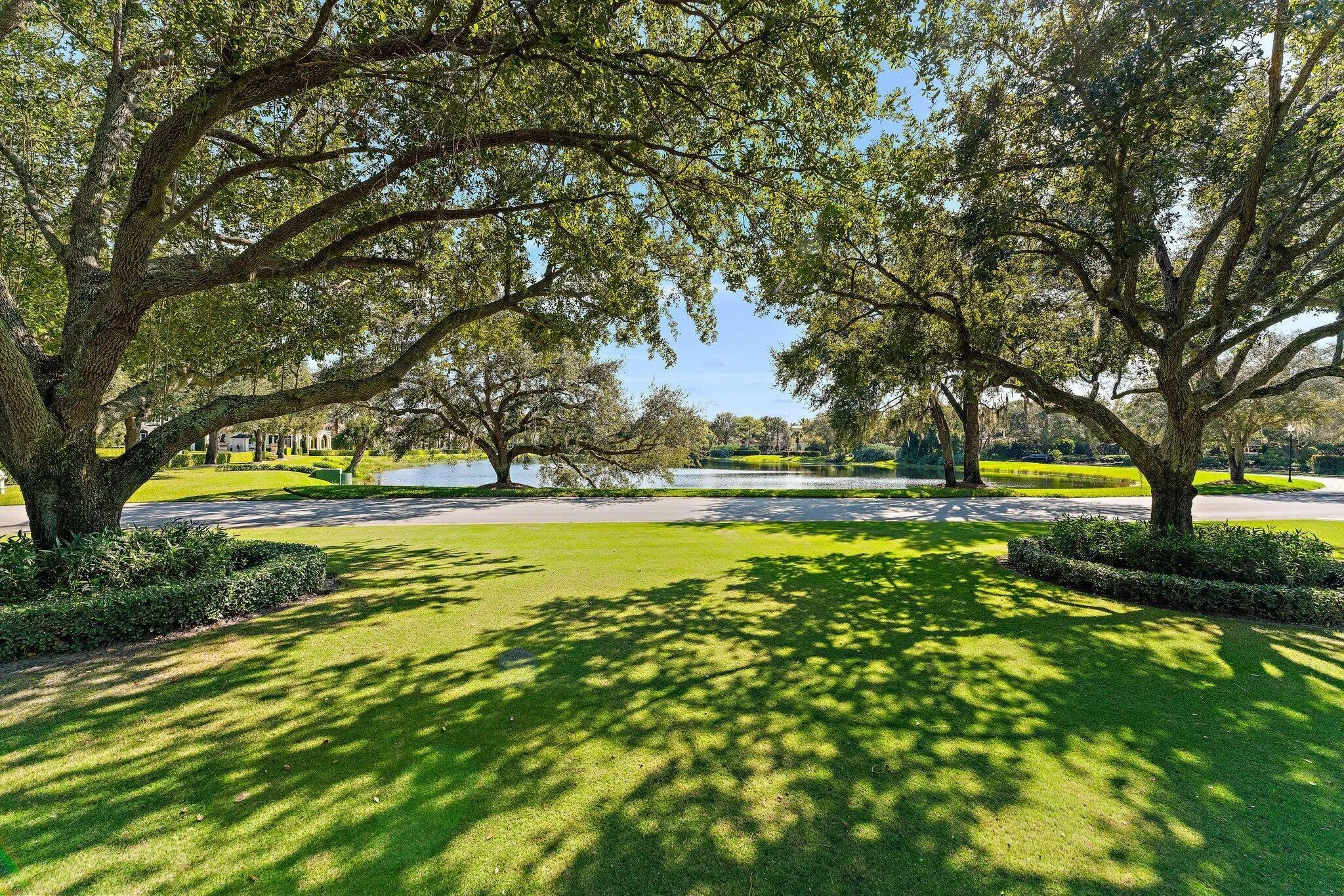 View to Lake from Front Yard