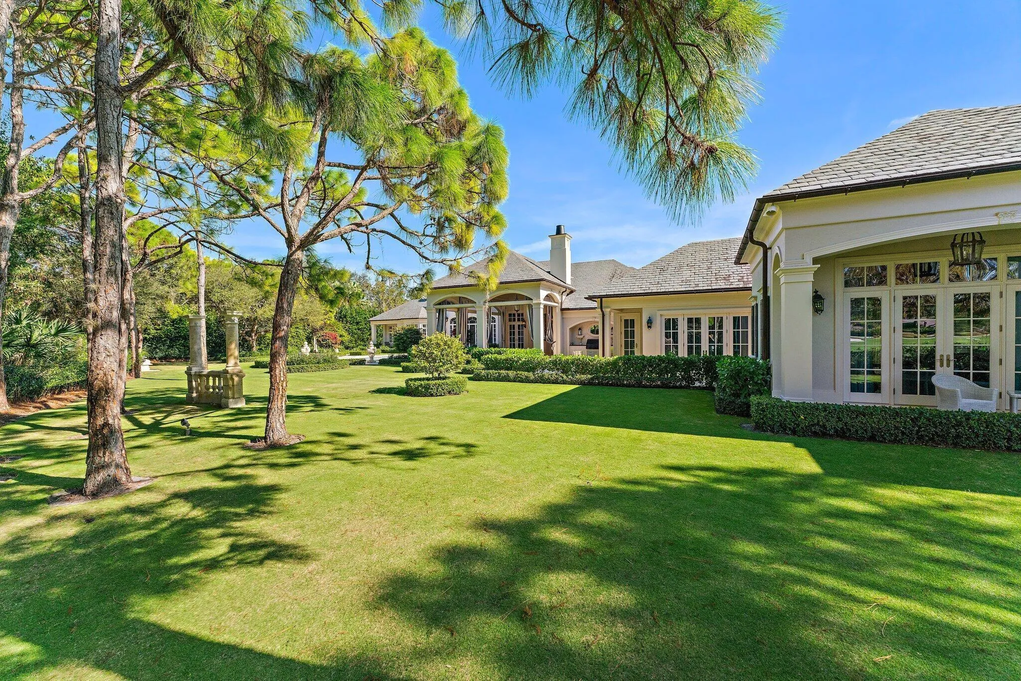 Rear Lawn