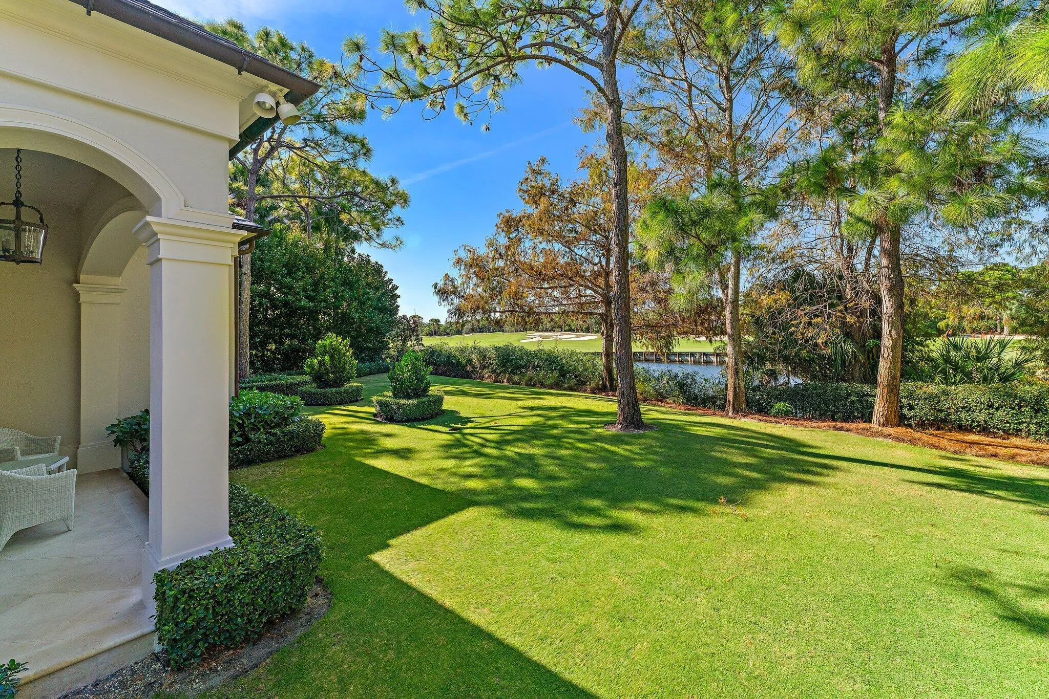 Rear Lawn