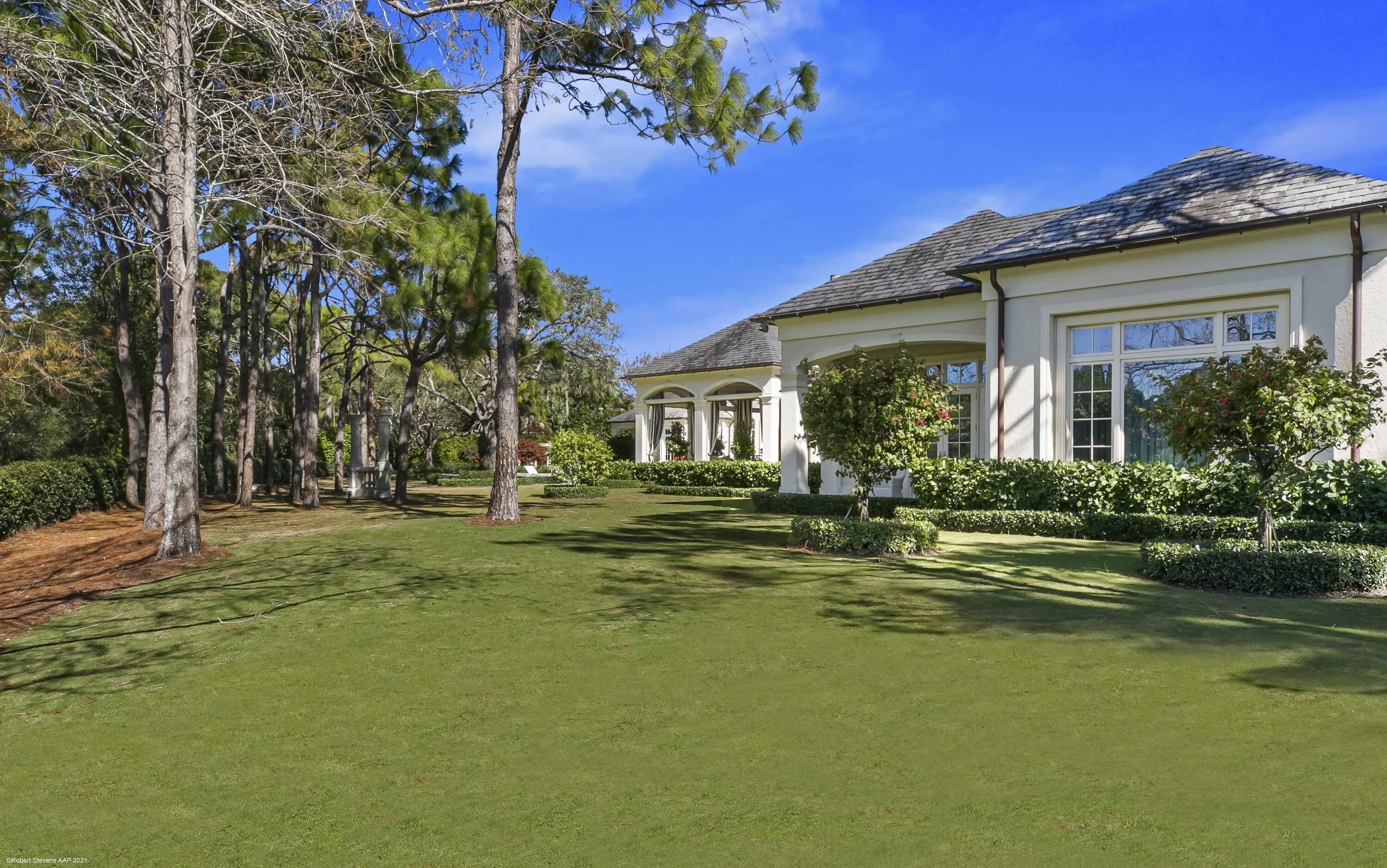 Rear Lawn