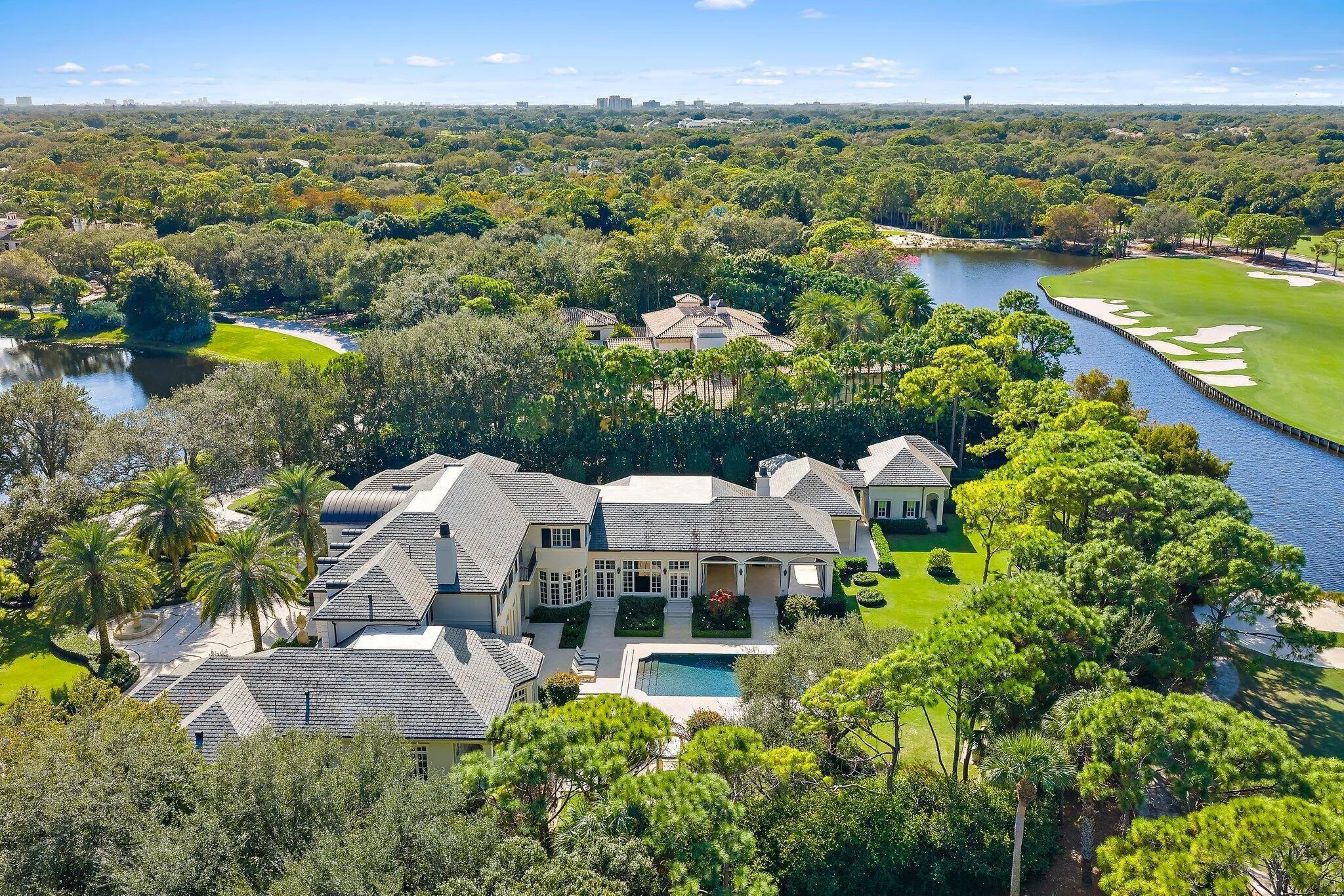 Aerial Facing South
