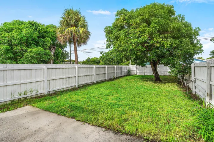 Spacious Backyard