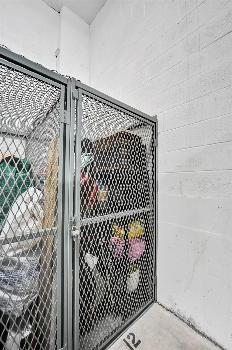 Storage Unit included with the unit