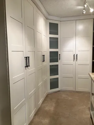 built in closets