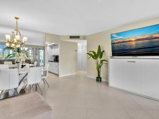 Murphy bed in cabinet under TV
