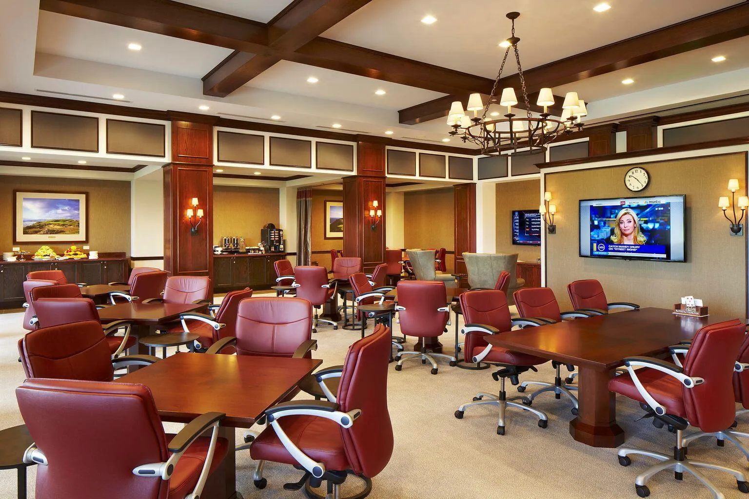 St Andrews men's card room
