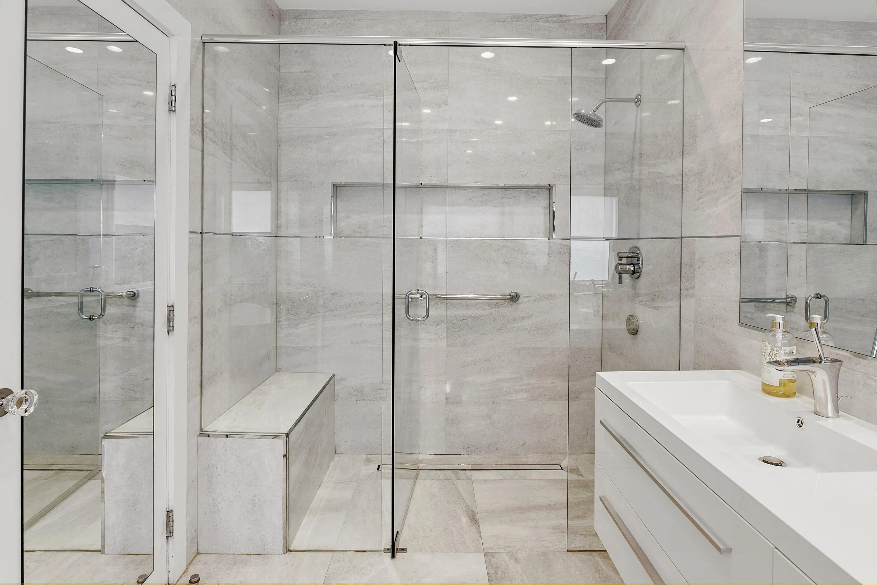 her bathroom