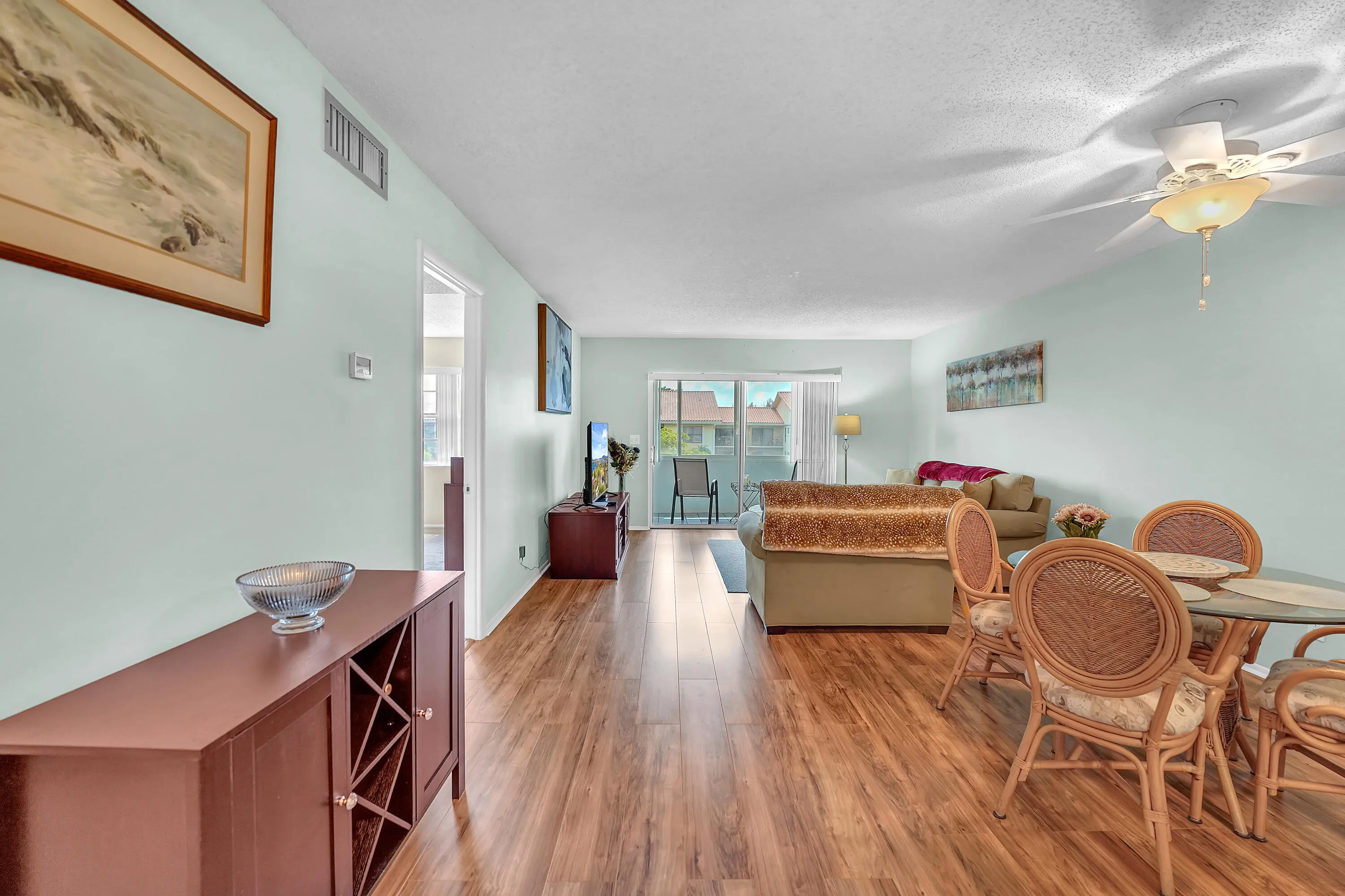 Entry open to Living Area