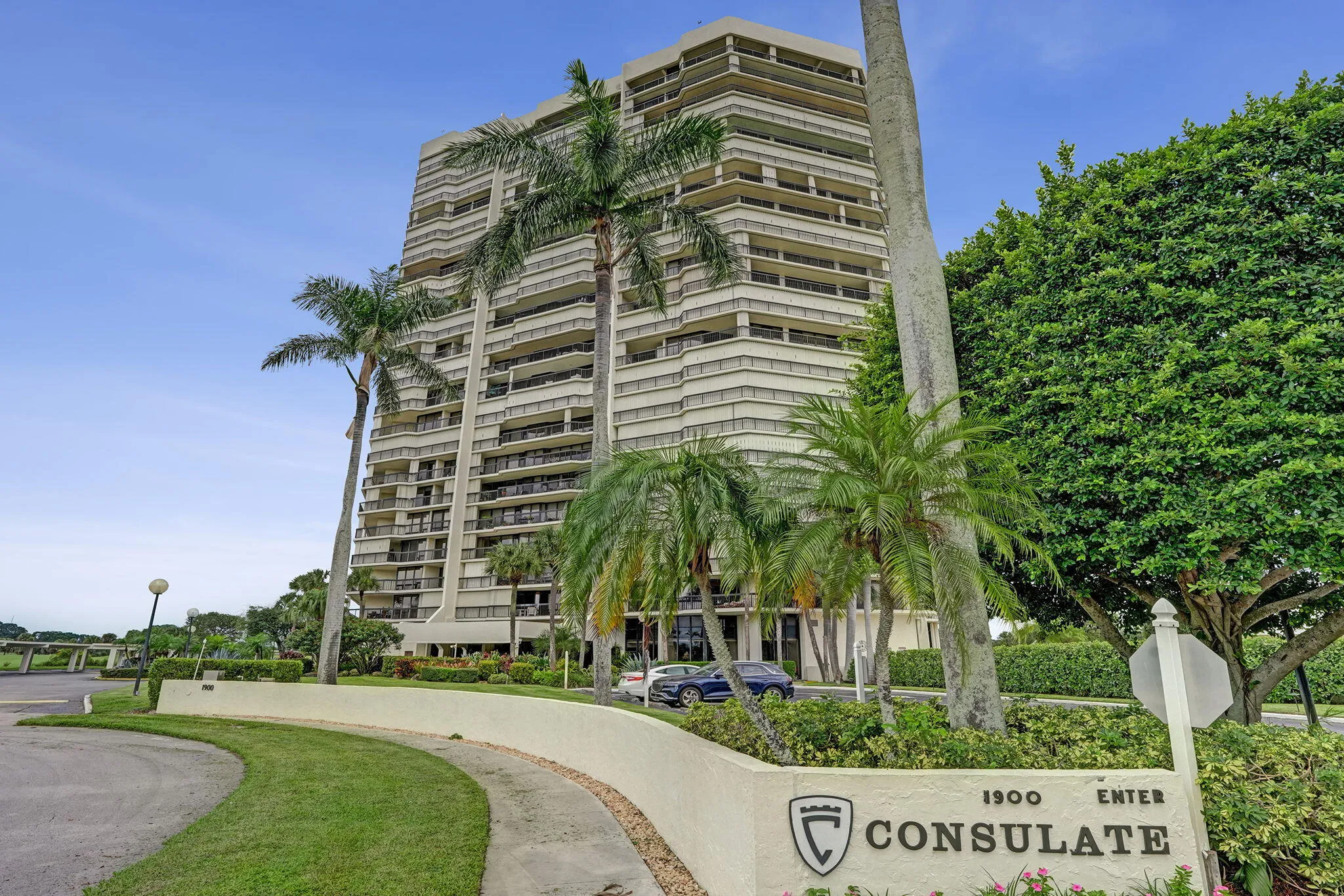 The Consulate entrance