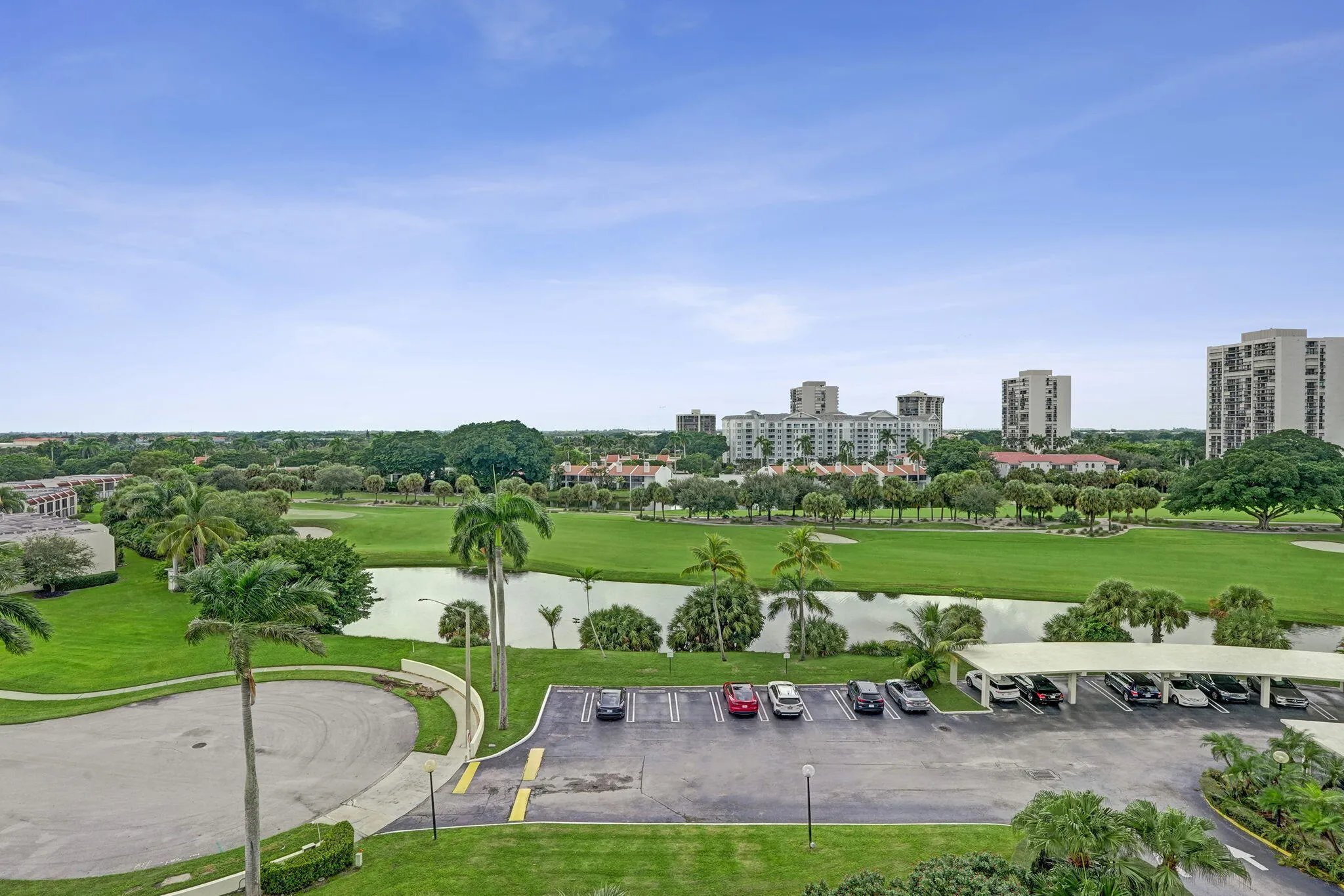 Golf-course and community view