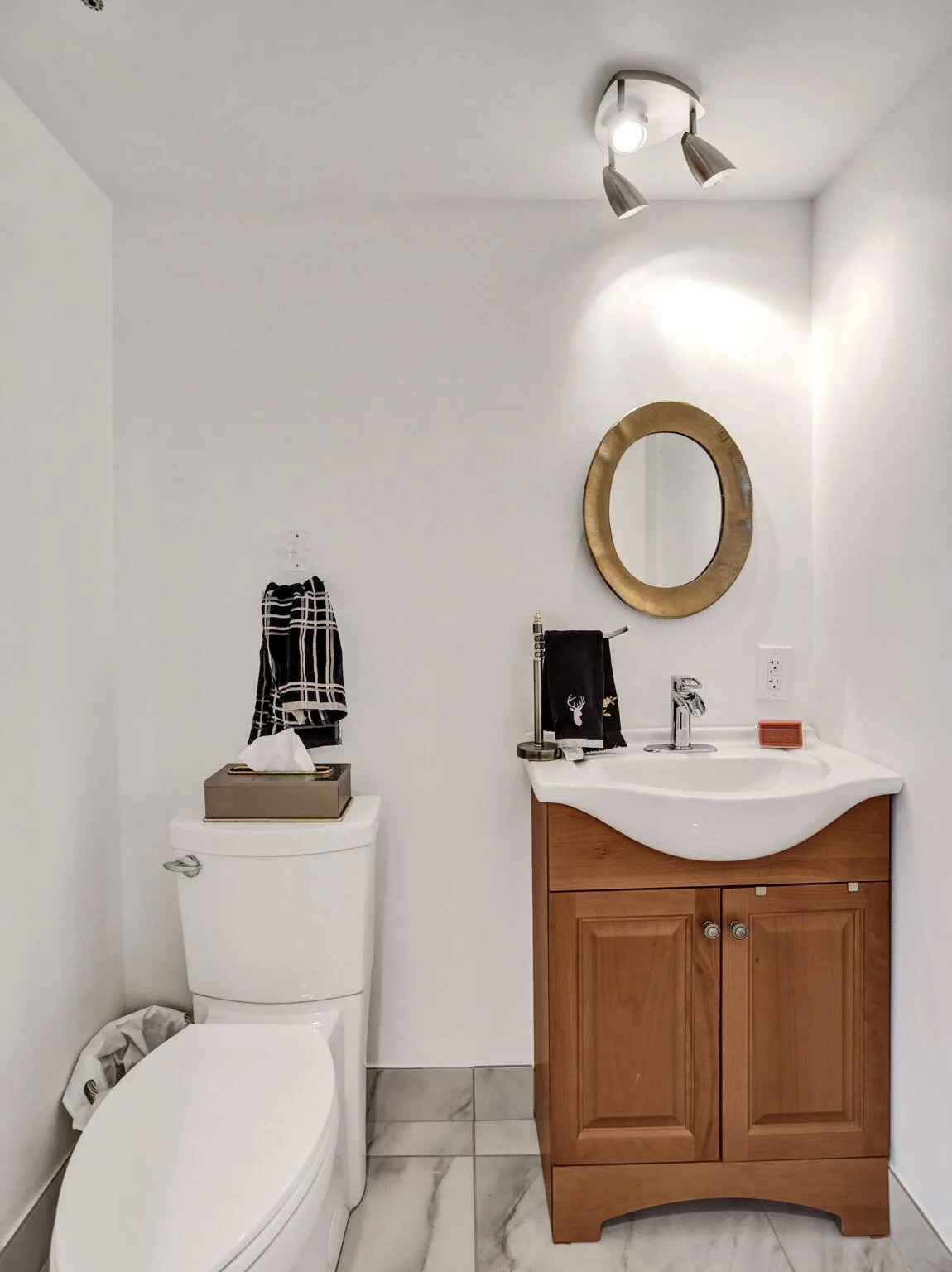 Guest powder room