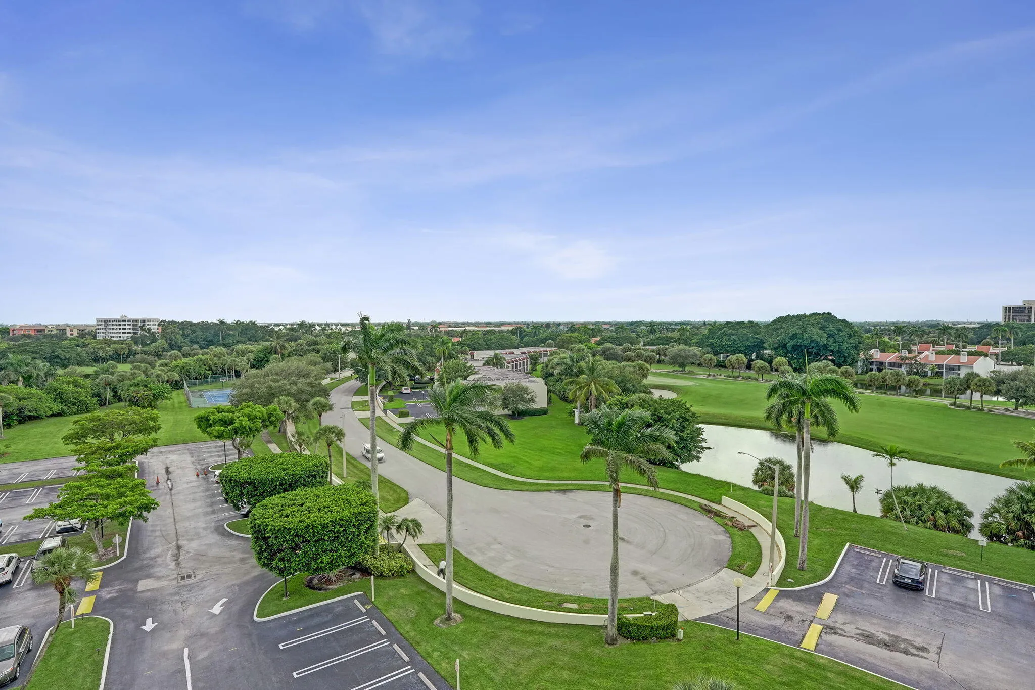 Gated community entrance