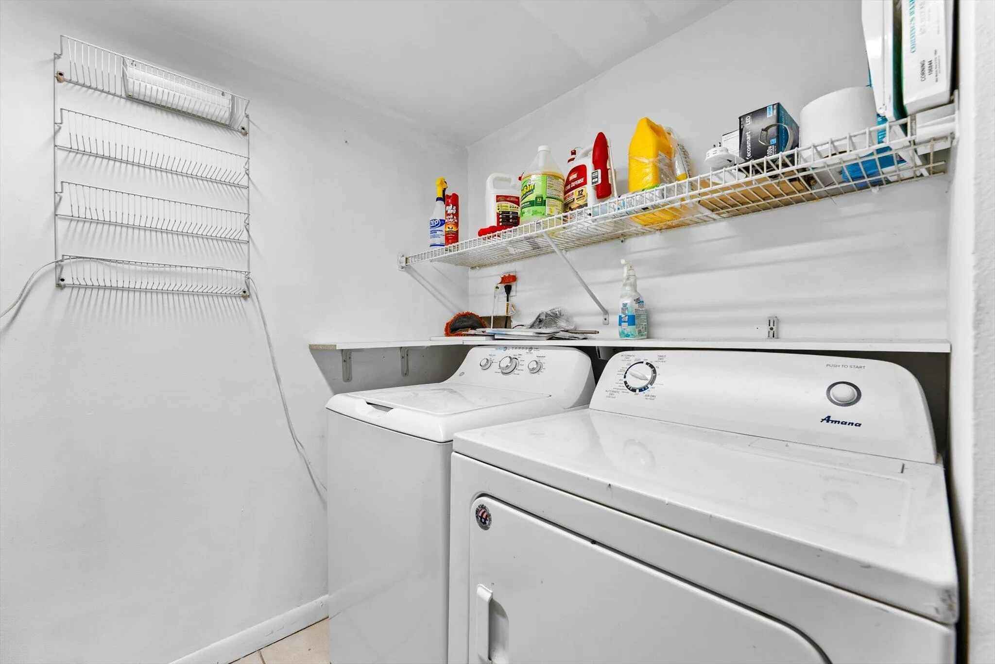 Laundry and Storage Room