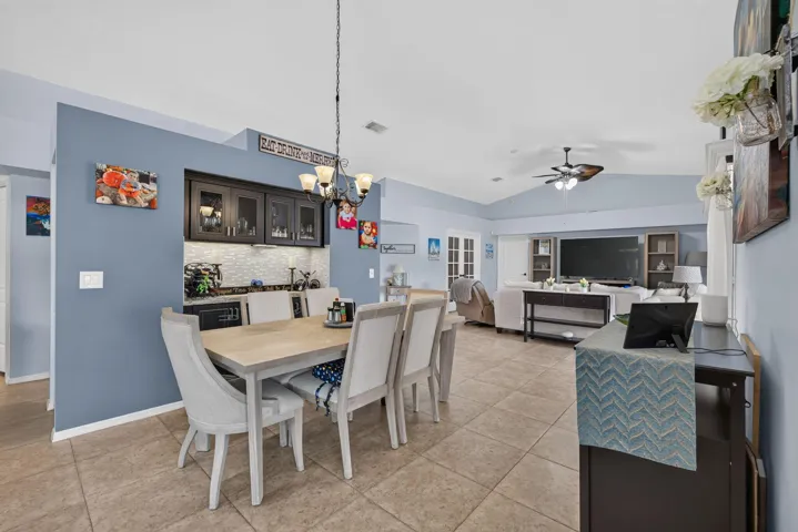 Dining area