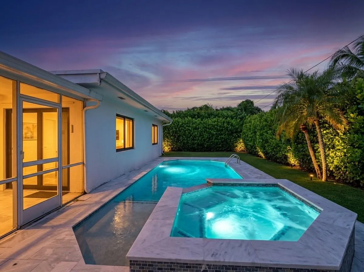 Heated Spa+Pool