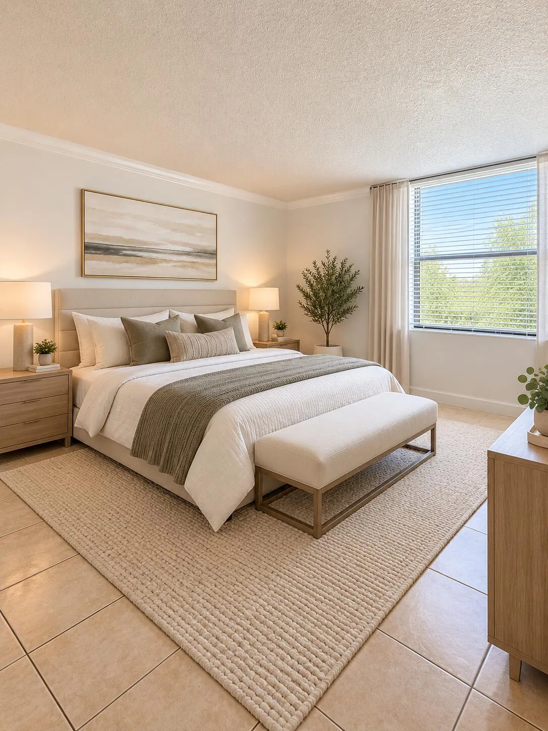 Bedroom 1 Staged