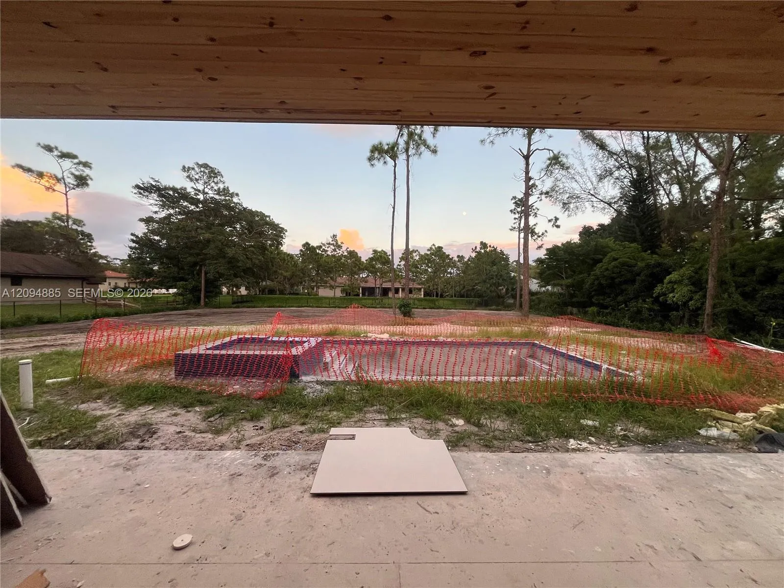 Back yard