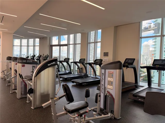 cardio area of gym