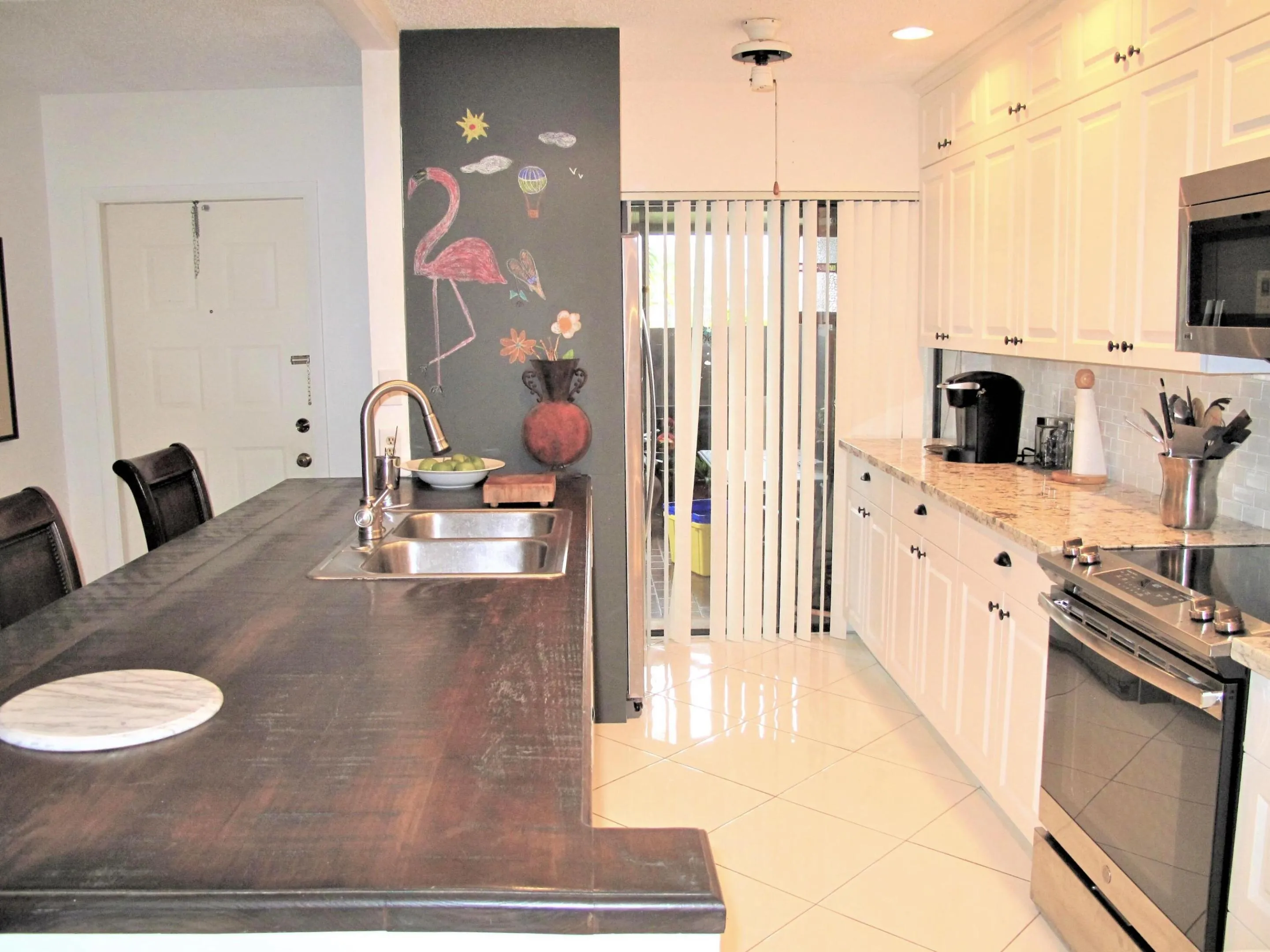 Open concept kitchen