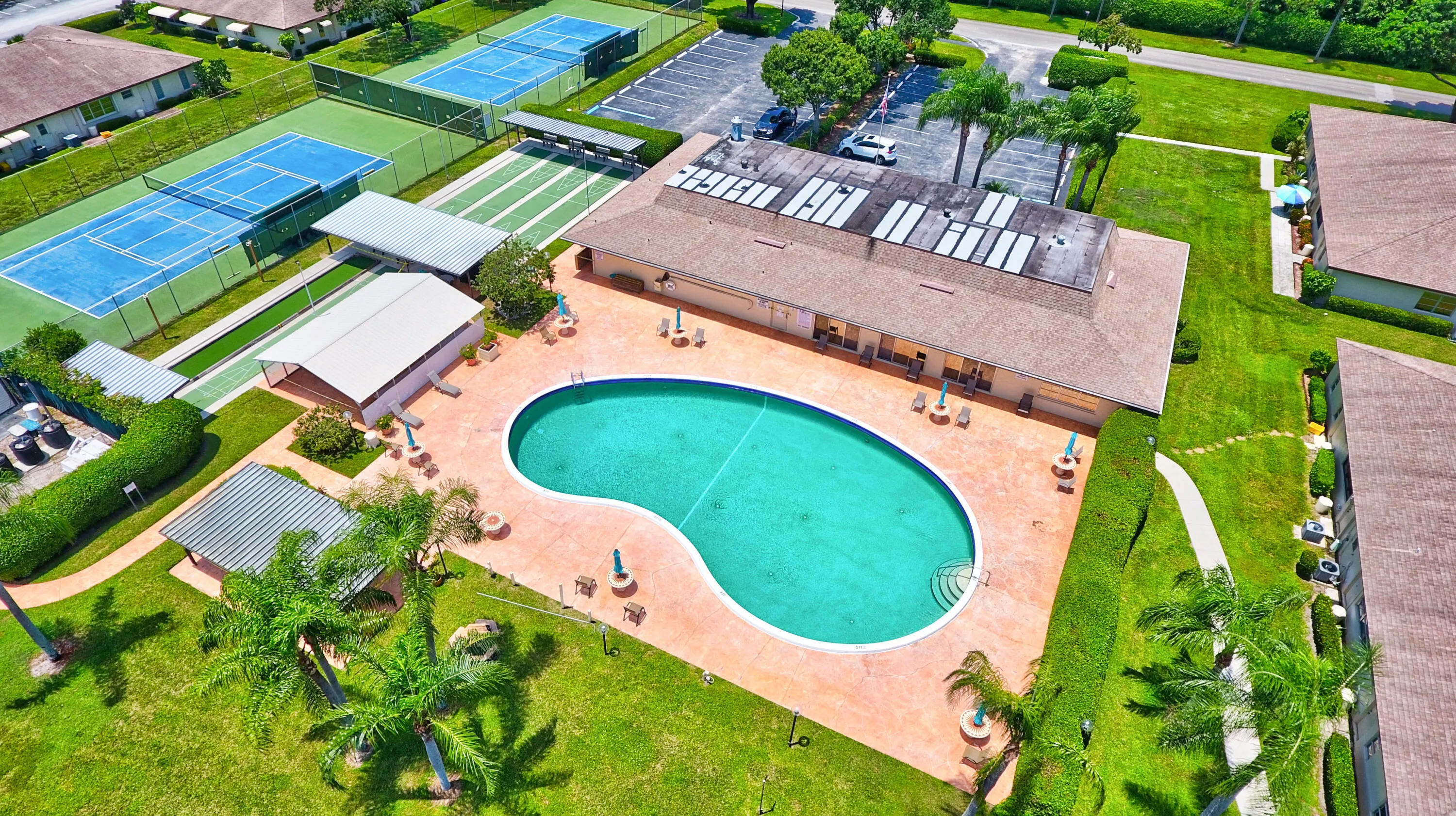 Aerial view of HP3W Amenities