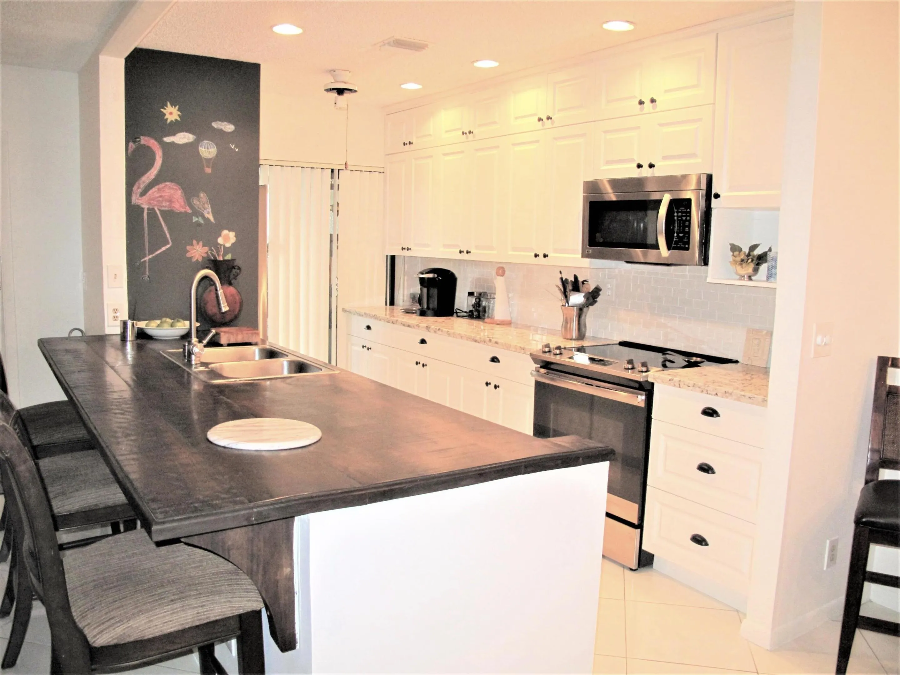 Open concept kitchen