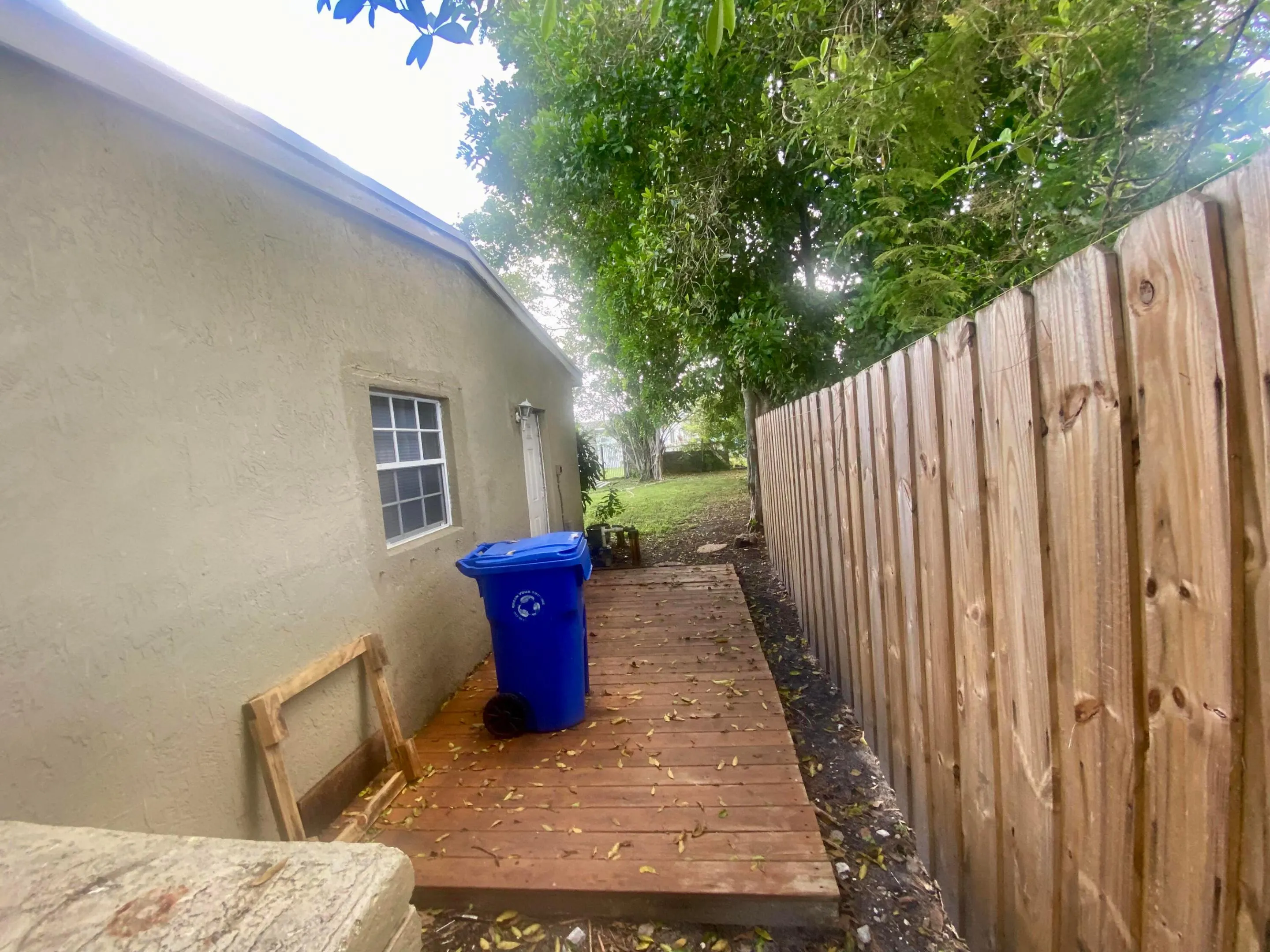 side of house