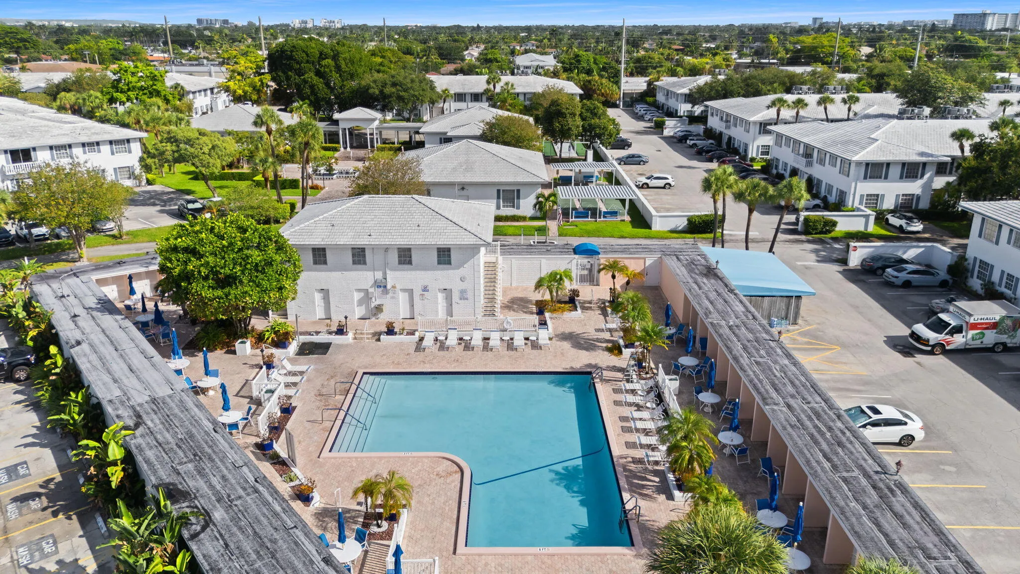 pool aerial