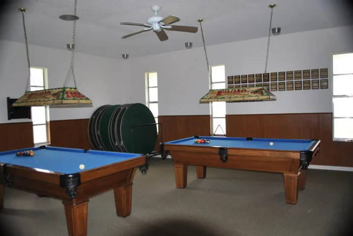 Billiard room