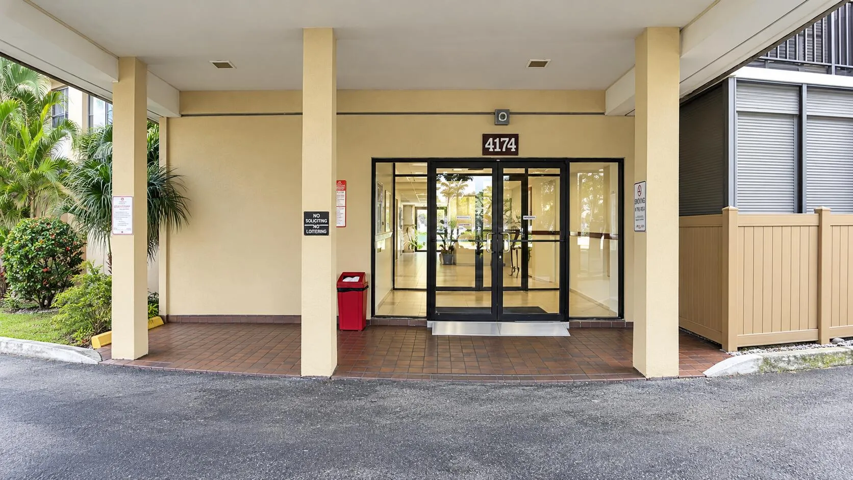 16 Building front door