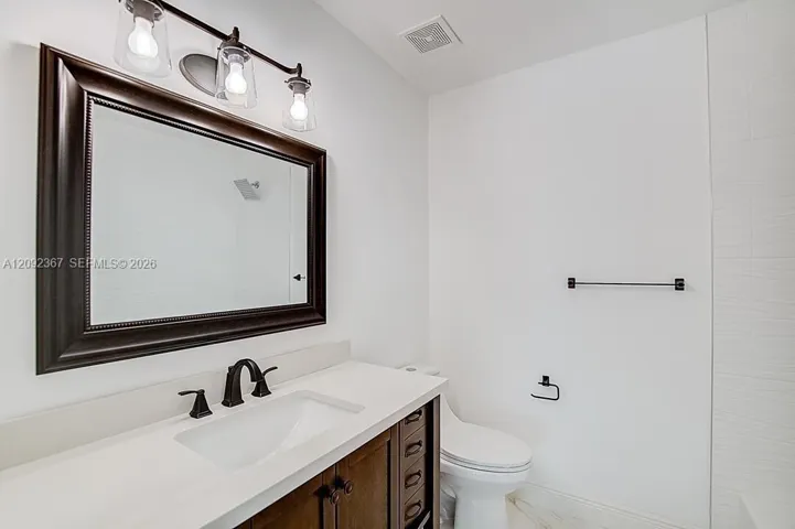 Upstairs Bath with Tub and Shower