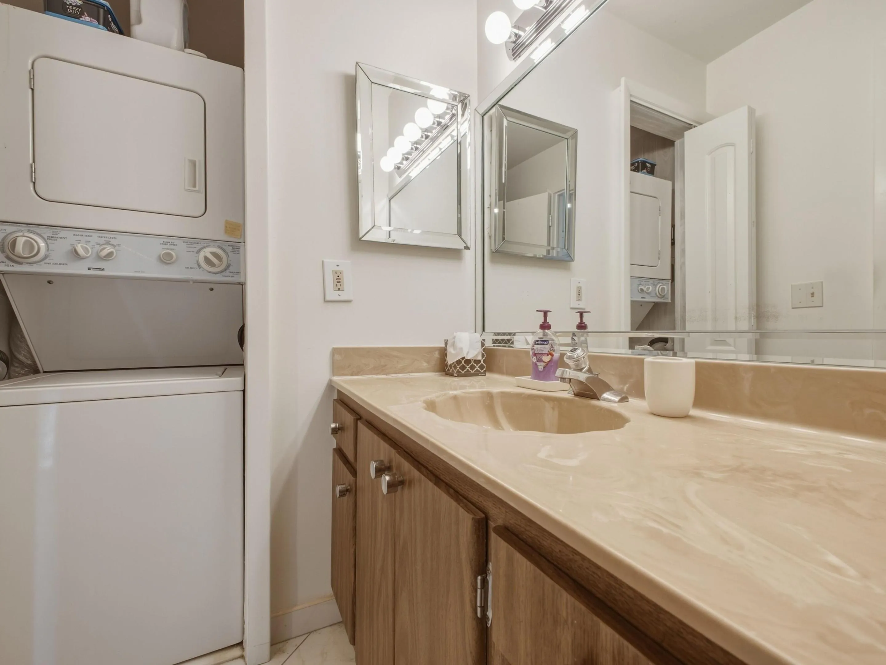 Laundry Vanity Guest Bath