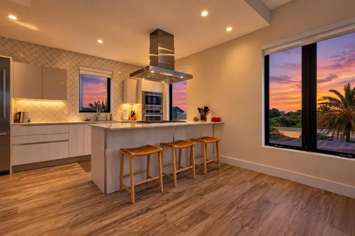 Kitchen Twilight - 3rd Floor - AI