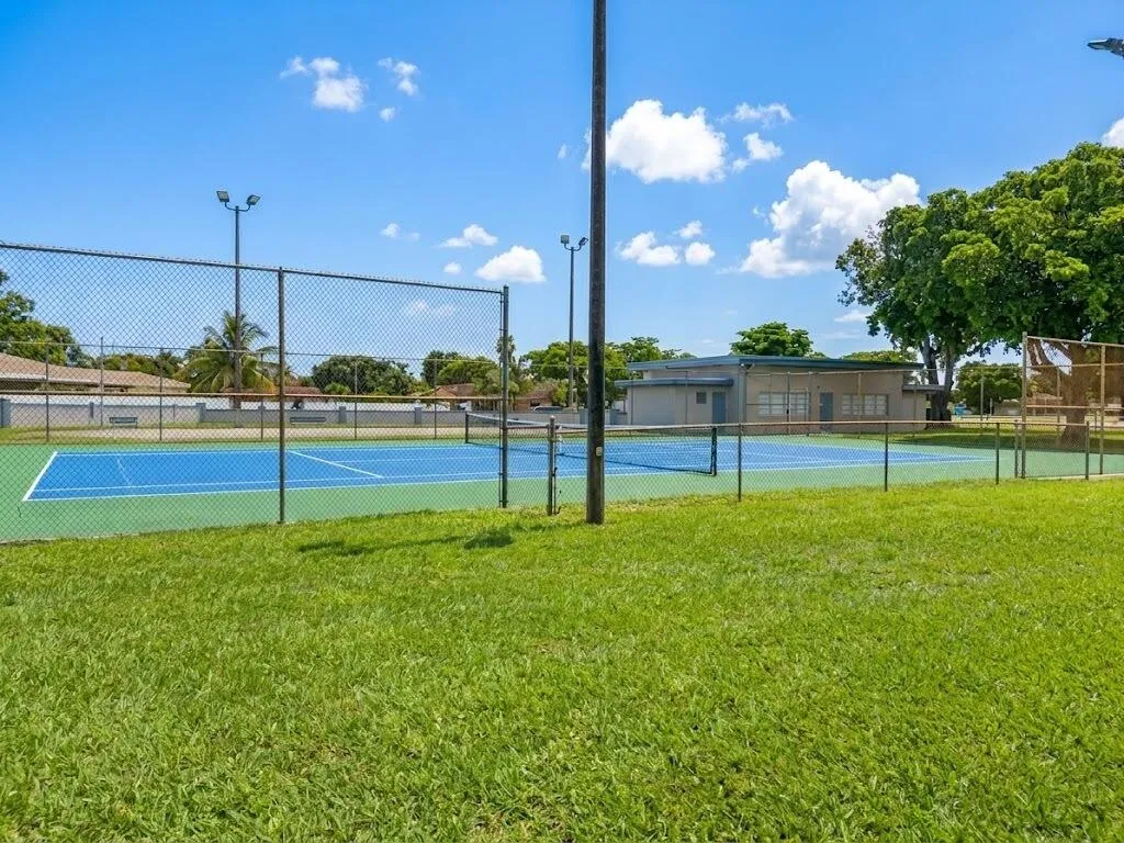 Updated pickleball court