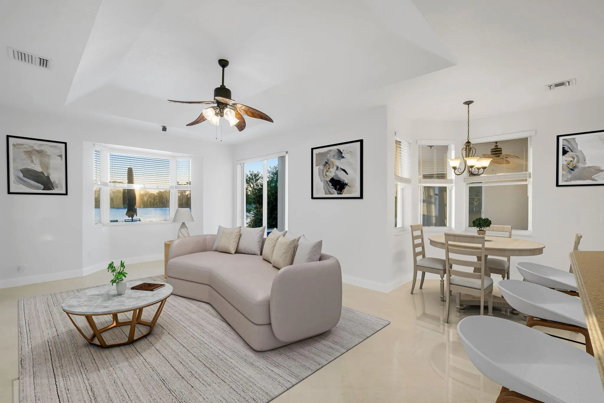 21 Family Room, Bar stools at Kitchen Co
