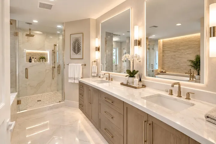 virtual stage primary bathroom