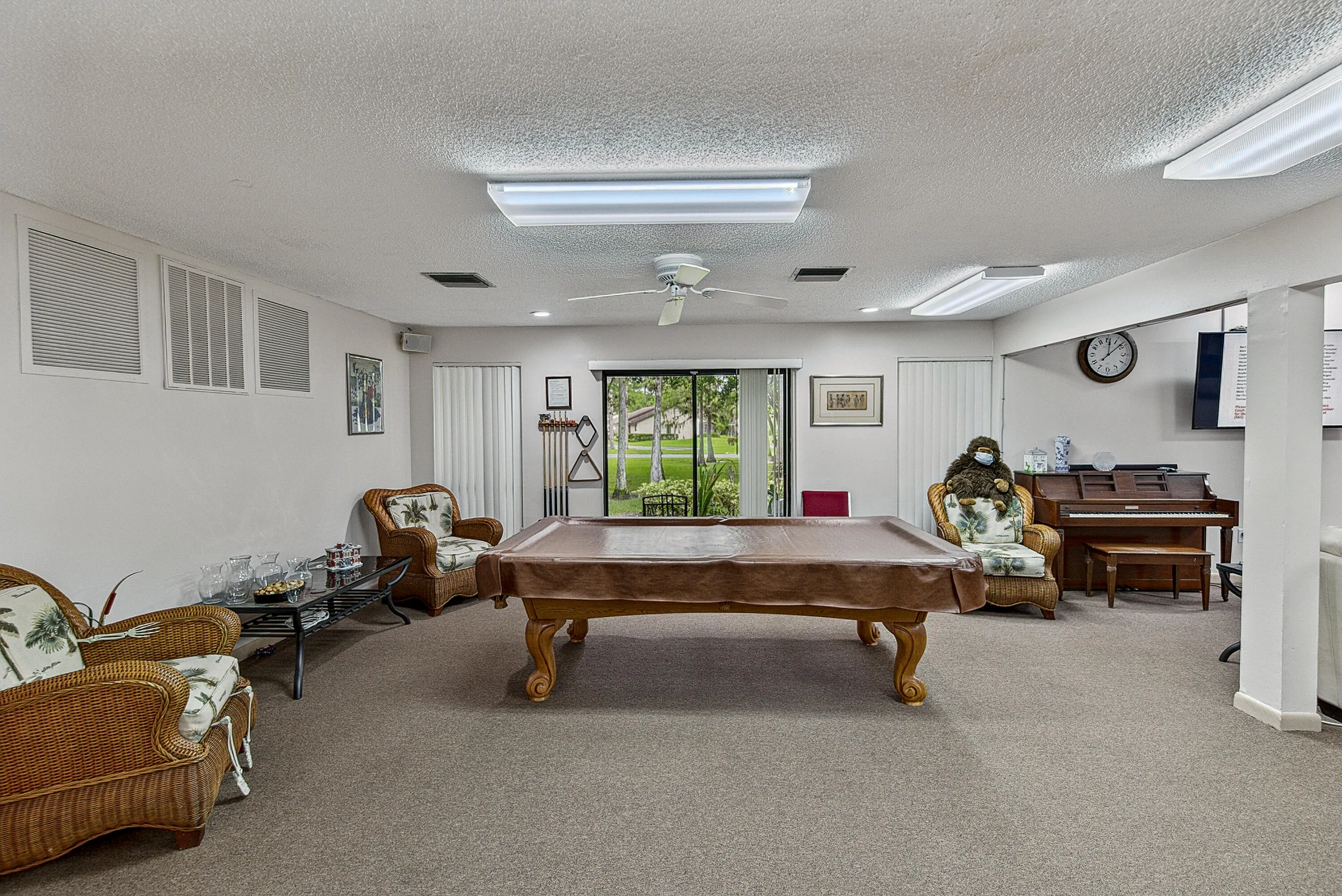 Community pool table room
