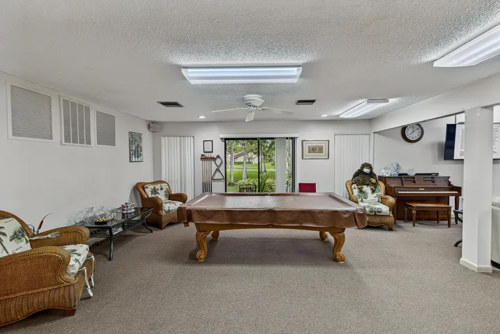 Community pool table room