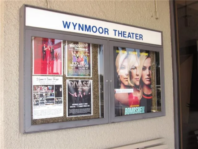 Theater billboard