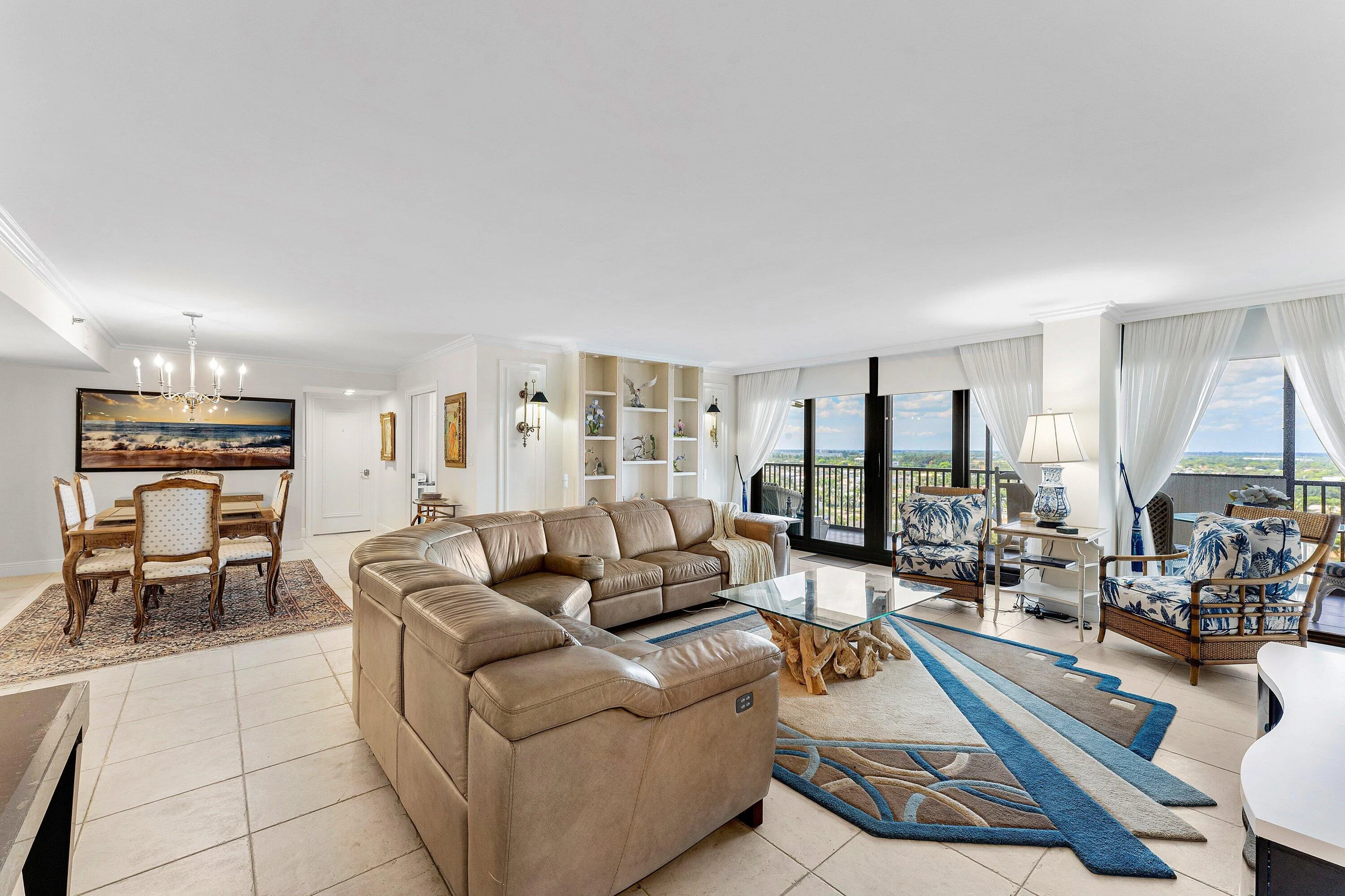 Living Room & Dining Room