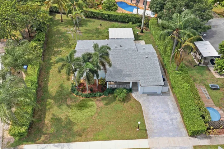 Single-story residence with a gray roof