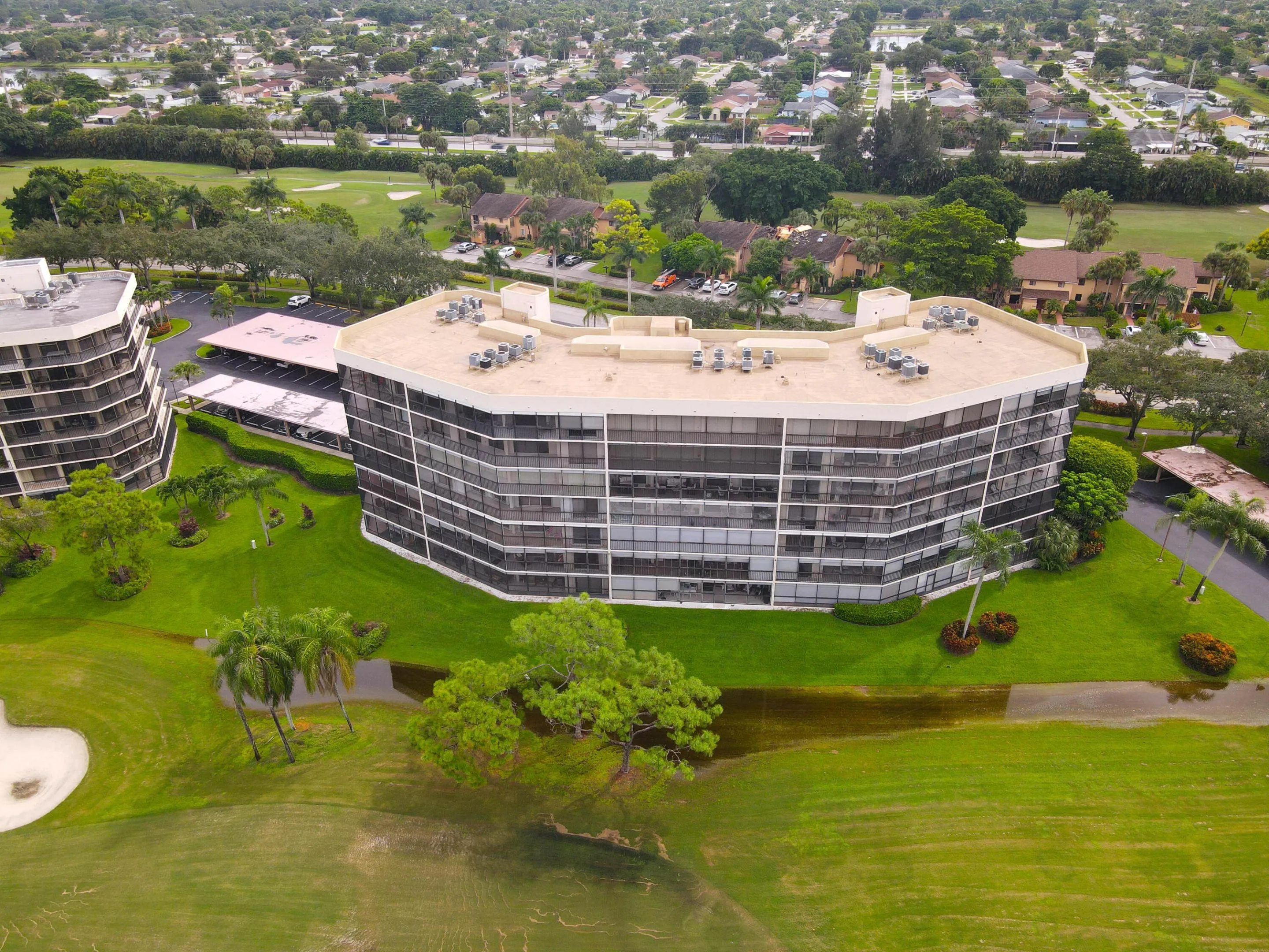aerial view