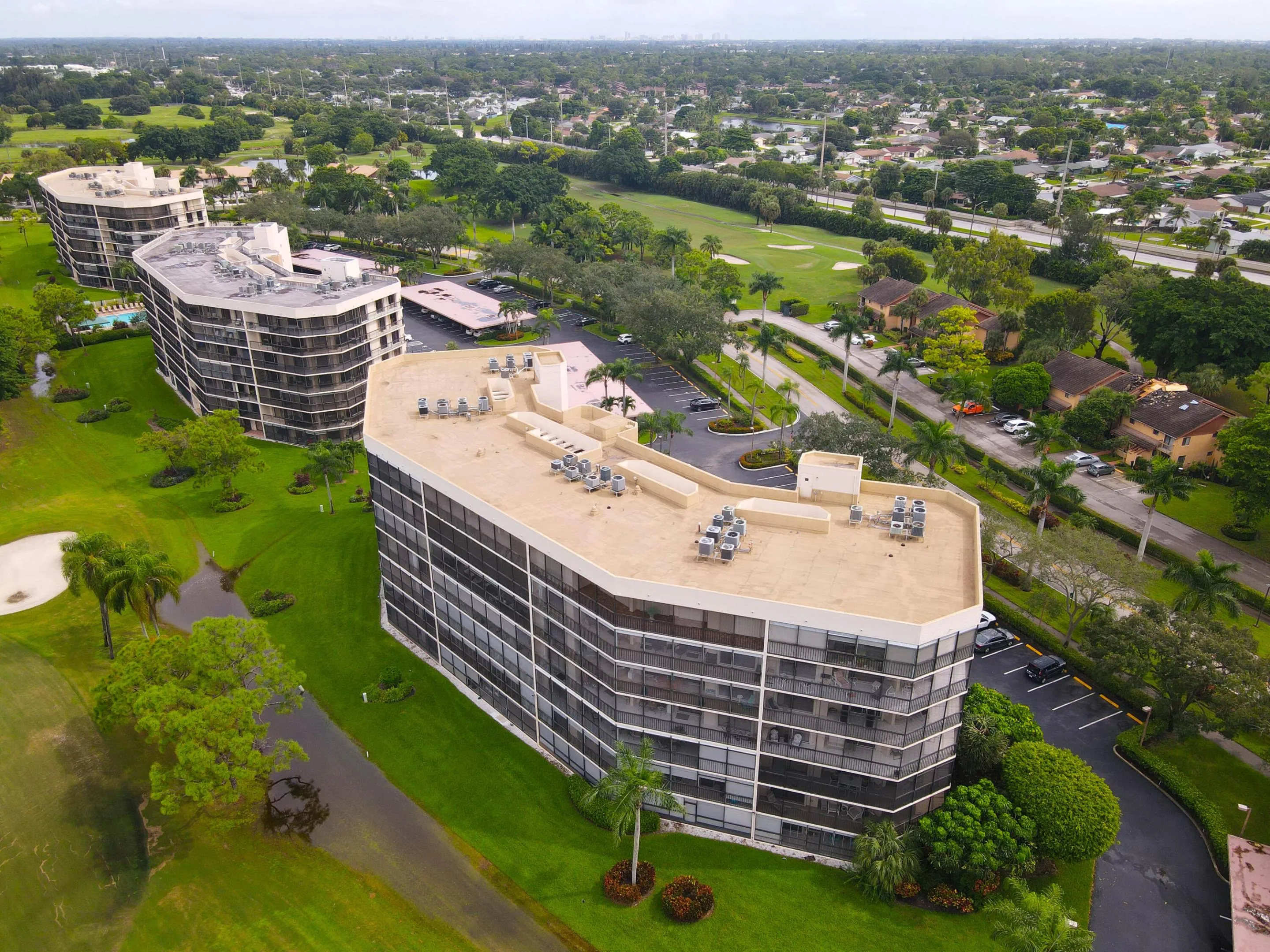 aerial view