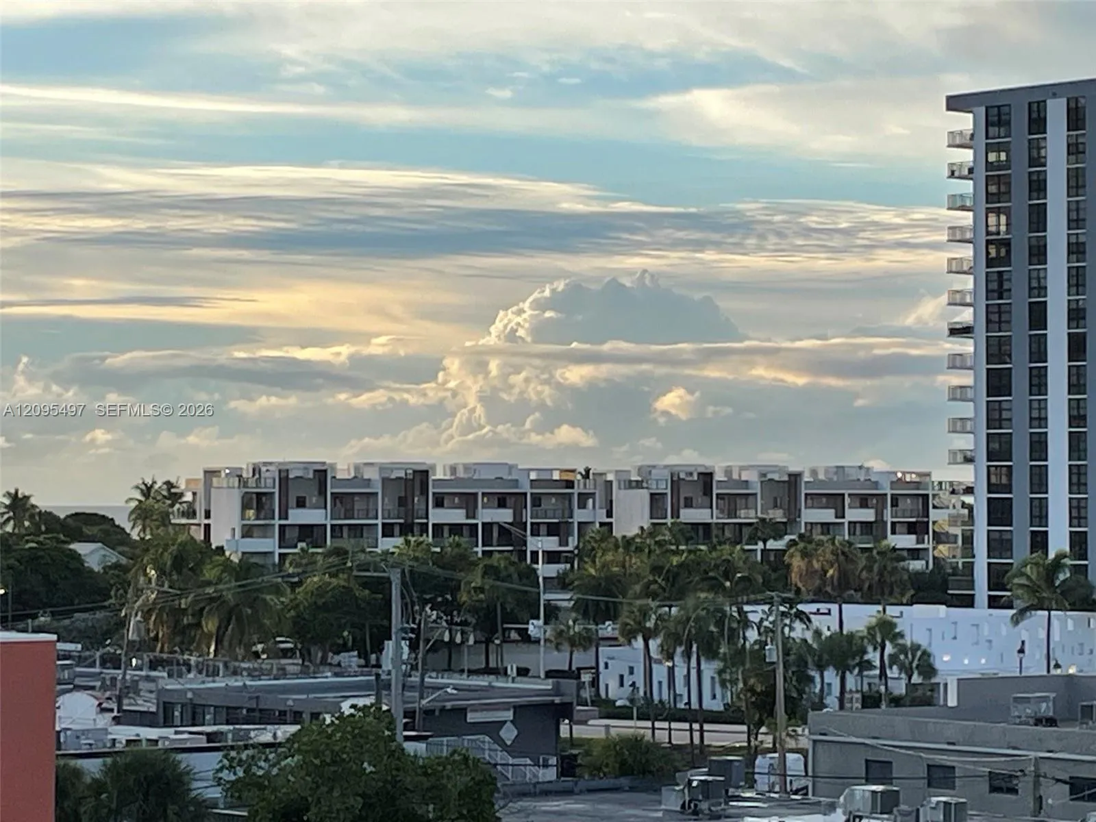 South view from Balcony