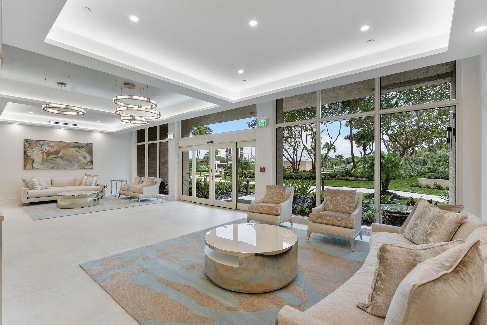 newly renovated lobby
